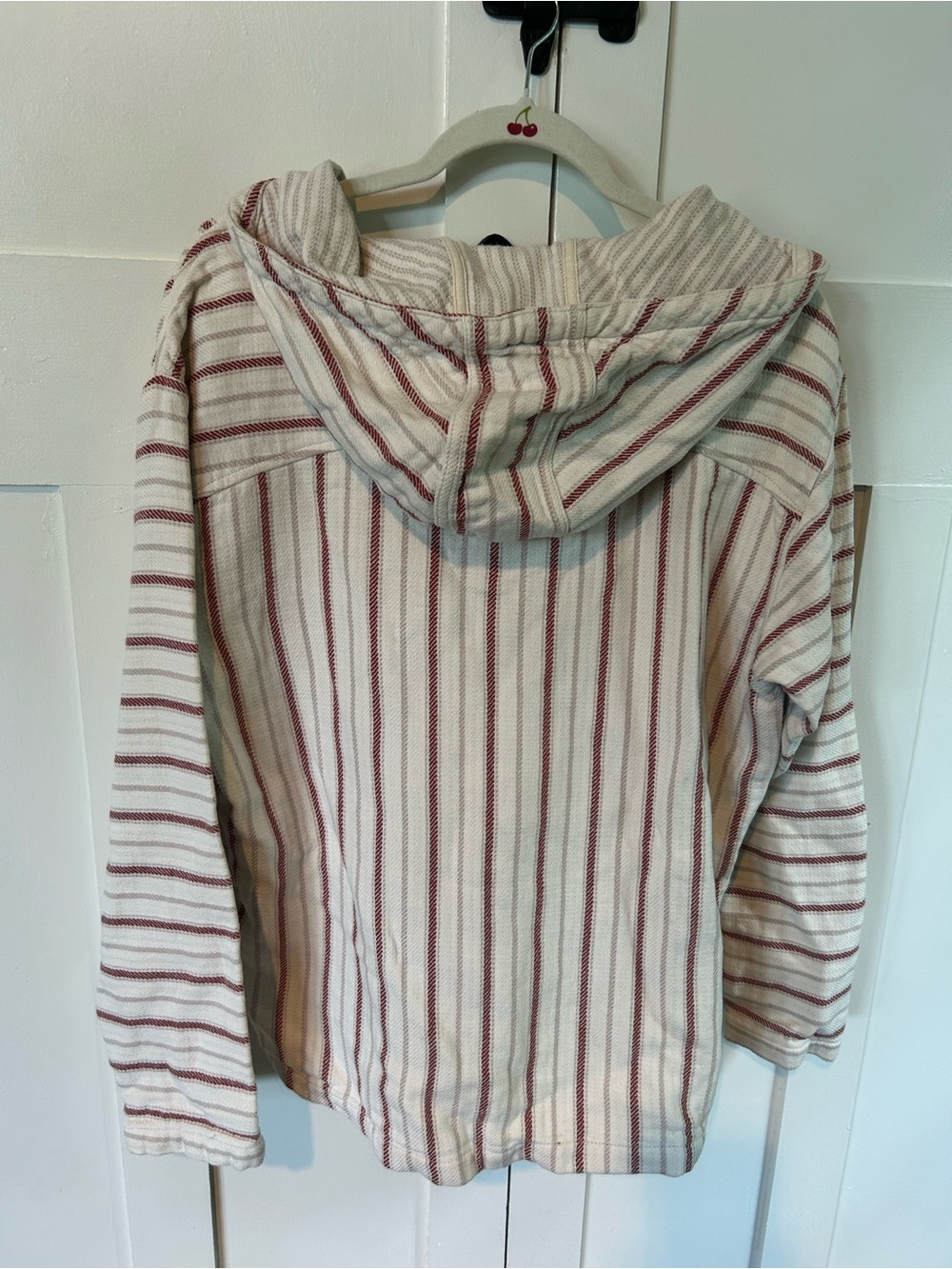 Sahalie Striped Baja Pullover Hoodie Size Medium - Picture 2 of 8